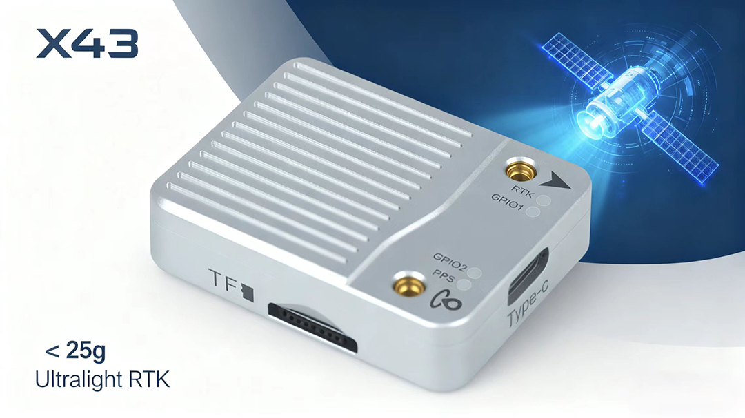 Jumpstar Introduces X43: Ruggedized High-Precision GNSS Solution for UAVs, Robotics and Surveying